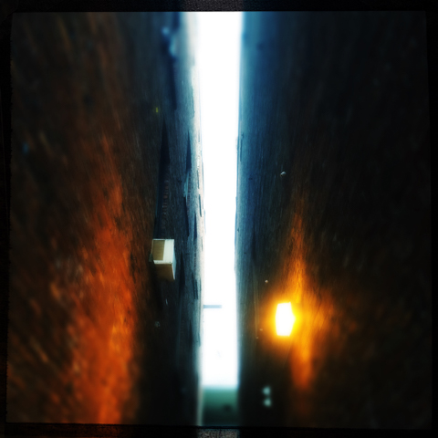 the light at the middle of the alley