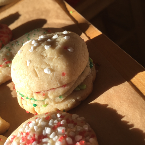 christmas cookies imitate fast food