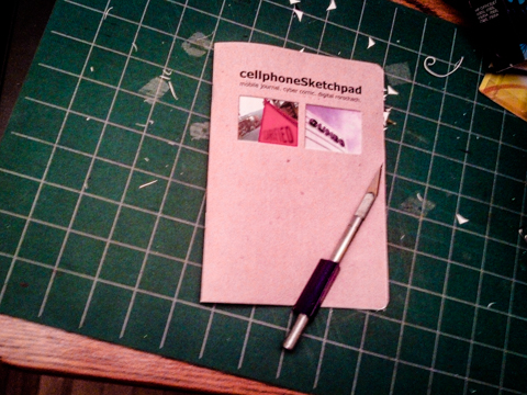 scarified gumbo. a cellphoneSketchpad as sketchbook project - submission deadline 01/15/13