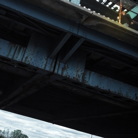 venti meets the roosevelt ave bridge