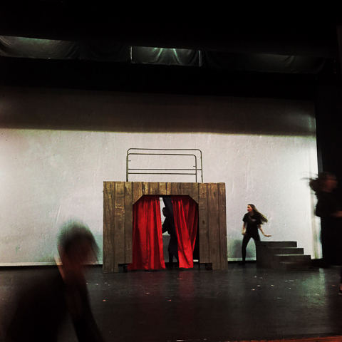 set deconstruction, henry 1/5 - practice for one act drama festiva