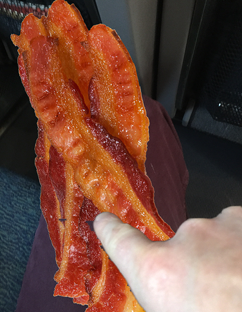 bacon txting