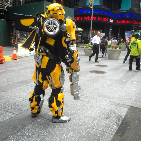 bumblebee on broadway